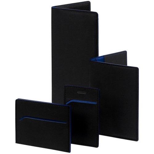 Картхолдер Multimo, черный с синим фото 5