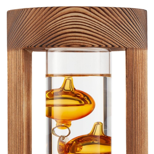 Термометр «Галилео» в деревянном корпусе, неокрашенный фото 4