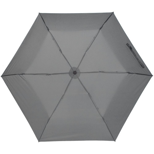 Зонт складной Luft Trek, серый фото 3