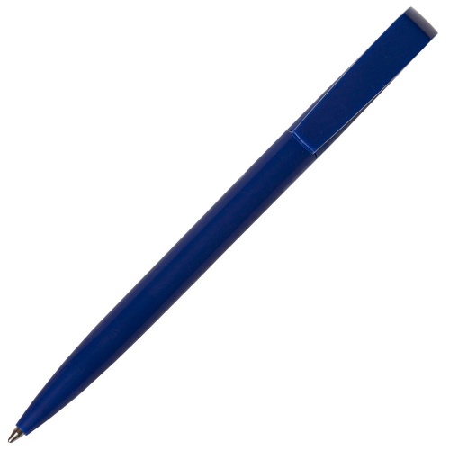 Ручка шариковая Flip, темно-синяя фото 2