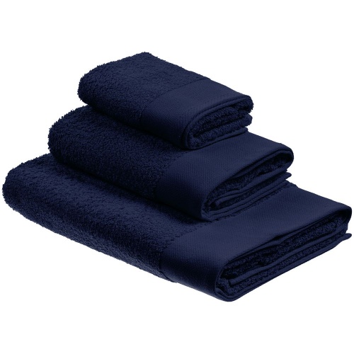 Полотенце Odelle, среднее, темно-синее фото 5