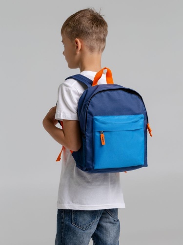 Рюкзак детский Kiddo, синий с голубым фото 10