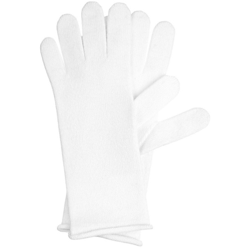 Перчатки Alpine, удлиненные, белые фото 2