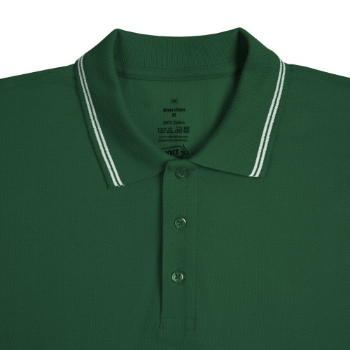 Рубашка поло Virma Stripes, зеленая фото 3