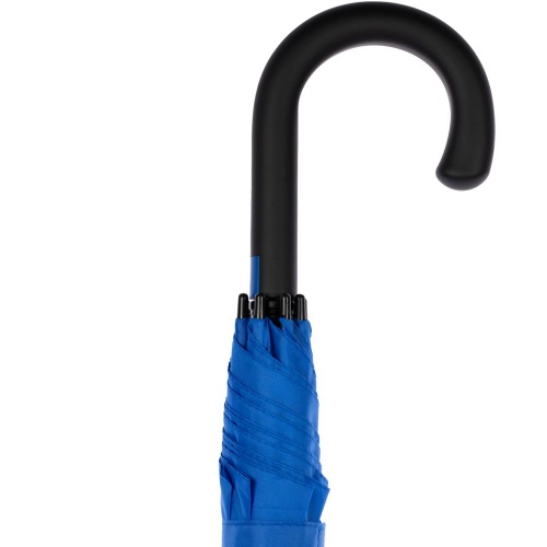 Зонт-трость Undercolor с цветными спицами, голубой фото 5