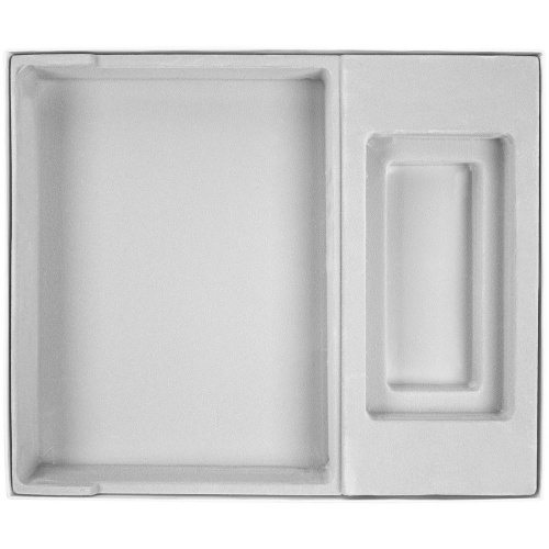 Коробка Overlap под ежедневник и аккумулятор, белая фото 2