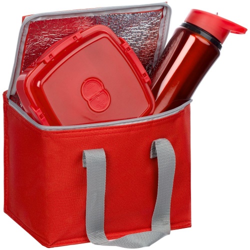 Набор Lunch Cube, красный фото 2