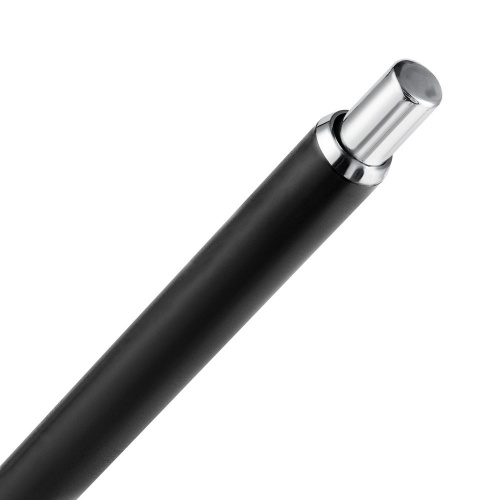 Ручка шариковая Slim Beam, черная фото 2