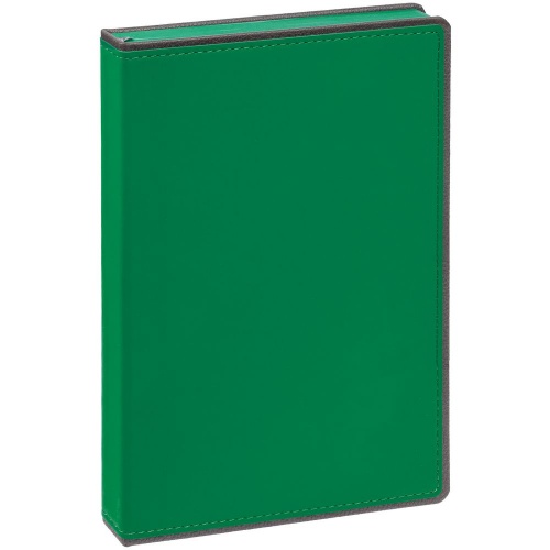 Ежедневник Frame, недатированный, зеленый с серым фото 2