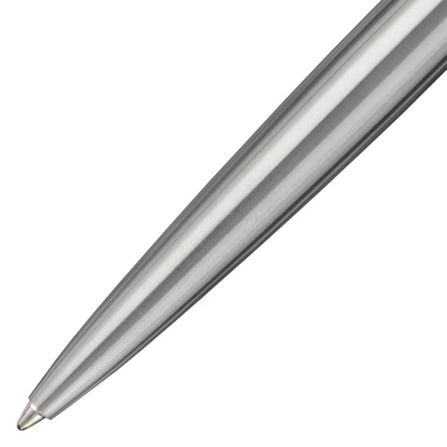 Ручка шариковая Parker Jotter XL Monochrome Grey, серебристая фото 2