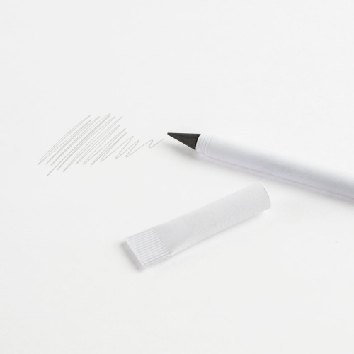 Вечный карандаш Carton Inkless, белый фото 9