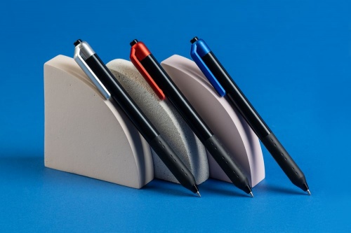 Ручка шариковая Fluent, синий металлик фото 6