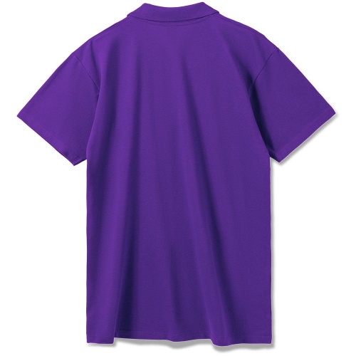 Рубашка поло мужская Summer 170, темно-фиолетовая фото 2