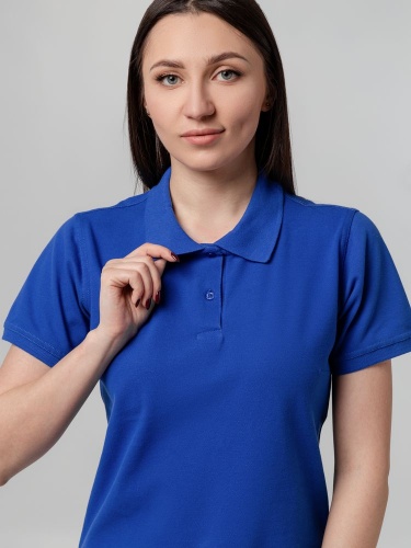 Рубашка поло женская Virma Stretch Lady, ярко-синяя фото 8