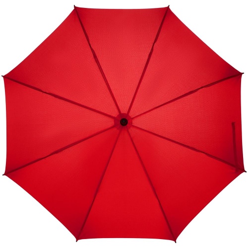 Зонт-трость Undercolor с цветными спицами, красный фото 2
