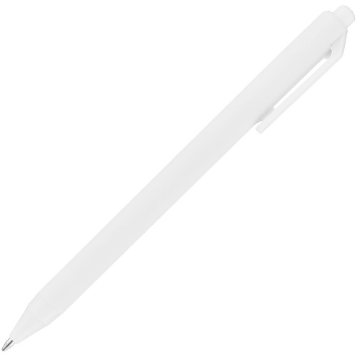 Ручка шариковая Cursive, белая фото 3