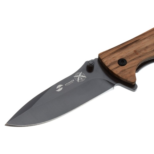 Складной нож Stinger 632ZW, эбеновое дерево фото 4