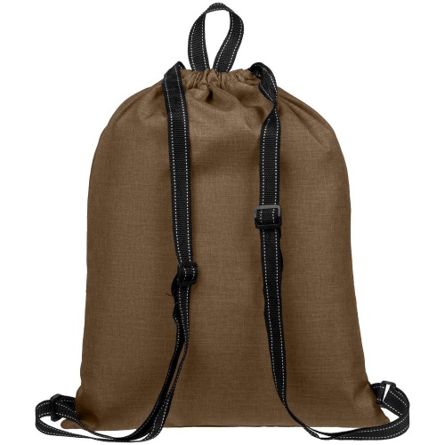 Рюкзак-мешок Melango, коричневый фото 2