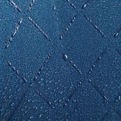 Зонт-трость Magic с проявляющимся рисунком в клетку, темно-синий фото 2