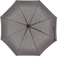 Зонт складной Hard Work с проявляющимся рисунком, серый