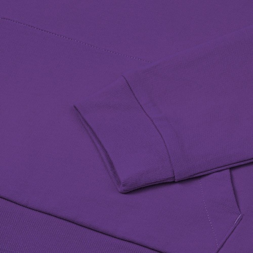 Толстовка на молнии с капюшоном Unit Siverga, фиолетовая фото 4
