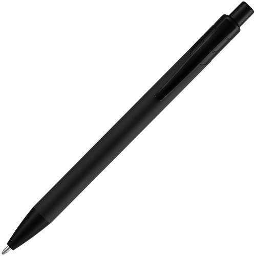 Ручка шариковая Undertone Black Soft Touch, черная фото 4