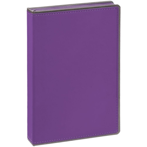 Ежедневник Frame, недатированный, фиолетовый с серым фото 2