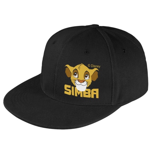 Бейсболка с прямым козырьком Simba, черная фото 2
