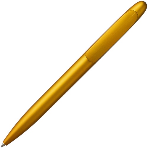 Ручка шариковая Moor Silver, желтый металлик фото 2