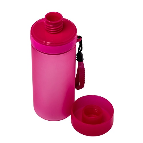 Бутылка для воды Simple, розовая фото 3