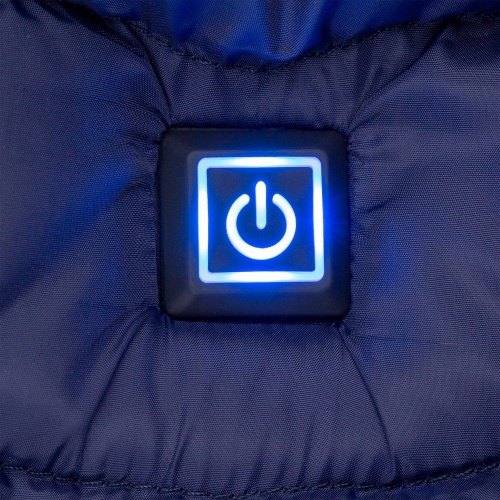 Куртка с подогревом Thermalli Chamonix, темно-синяя фото 9
