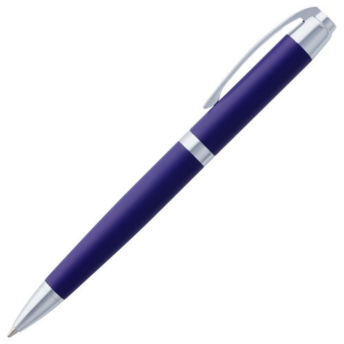 Ручка шариковая Razzo Chrome, синяя фото 2