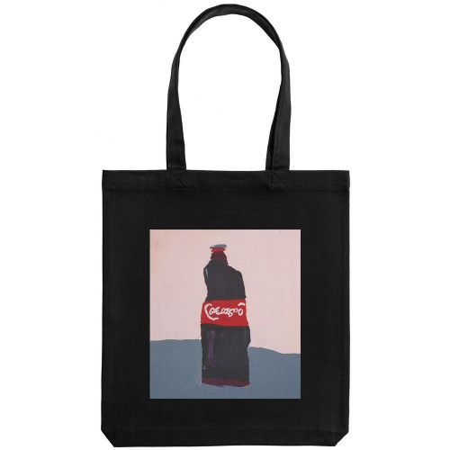 Холщовая сумка «Кола», черная фото 2