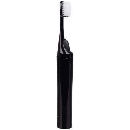 Зубная щетка с пастой Push & Brush, черная фото 2