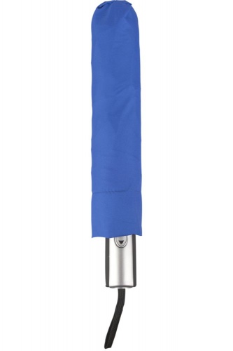 Зонт складной Fiber, ярко-синий фото 4
