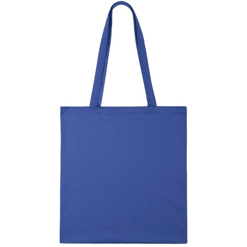 Холщовая сумка Optima 135, ярко-синяя фото 3