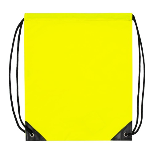 Рюкзак-мешок Manifest Color из светоотражающей ткани, желтый неон фото 5
