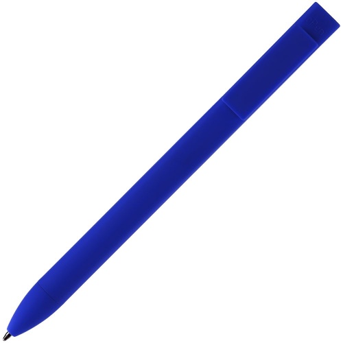 Ручка шариковая Swiper SQ Soft Touch, синяя фото 2