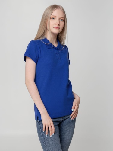 Рубашка поло женская Virma Lady, ярко-синяя фото 5