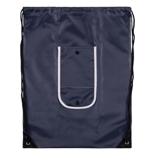 Рюкзак складной Unit Roll, темно-синий фото 3