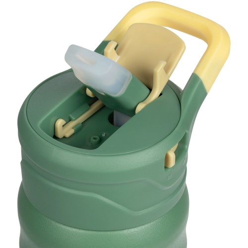 Термобутылка Fujisan, зеленая фото 6