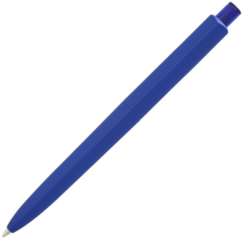 Ручка шариковая Prodir DS8 PRR-Т Soft Touch, синяя фото 4