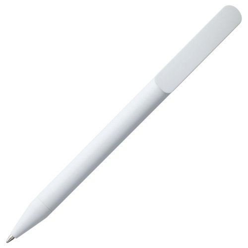 Ручка шариковая Prodir DS3 TPP, белая фото 4