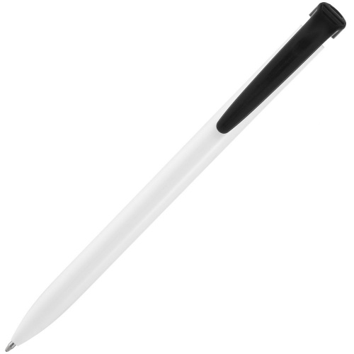 Ручка шариковая Favorite, белая с черным фото 3