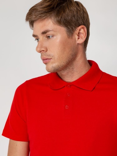 Рубашка поло мужская Virma Light, красная фото 8